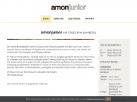 amonjunior.de Webseite Vorschau