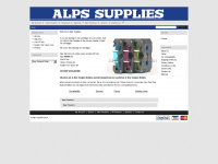 alps-supplies.com Webseite Vorschau