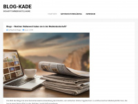blog-kade.de Webseite Vorschau