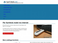 surf-stick.net Webseite Vorschau