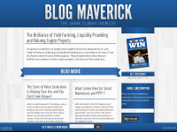 blogmaverick.com Webseite Vorschau