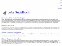 sudelbuch.de Webseite Vorschau