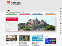 marburg.de Webseite Vorschau