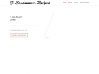 sandmann-dach.de Webseite Vorschau