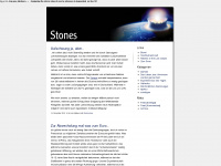 stones.e-sven.net Webseite Vorschau
