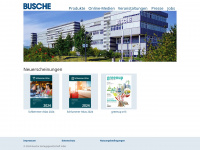 busche.de Webseite Vorschau
