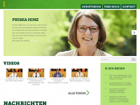 priskahinz.de Webseite Vorschau