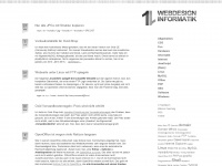 webdesign-informatik.de Webseite Vorschau
