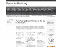 revolutionradio.org Webseite Vorschau