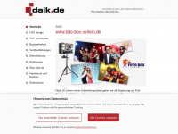 daik.de Webseite Vorschau