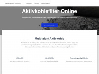 aktivkohlefilter-online.de Webseite Vorschau