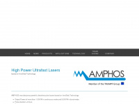 amphos.de Webseite Vorschau