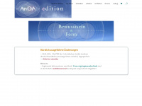 anoae.org Webseite Vorschau