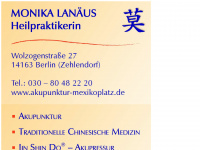 akupunktur-mexikoplatz.de Webseite Vorschau