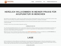 akupunktur-muenchen.de Webseite Vorschau