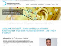 akupunkturzentrum-frankfurt.de Webseite Vorschau