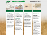 akut-service-company.de Webseite Vorschau