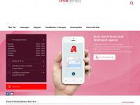 amts-apotheke-lampertheim.de Webseite Vorschau