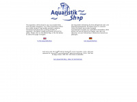 aquaristik-schnaeppchen.de Webseite Vorschau