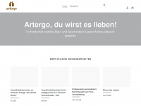 artergo.de Webseite Vorschau