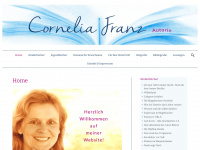 corneliafranz.de Webseite Vorschau