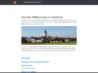 holzkirch.de Webseite Vorschau