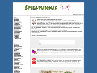 spielfundus.de Webseite Vorschau