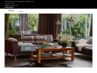 hotel-donnersberg.de Webseite Vorschau