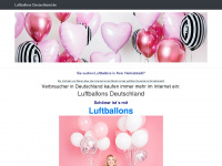 luftballons-deutschland.de Webseite Vorschau