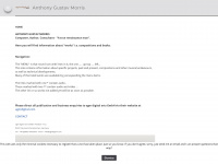 anthony-morris.de Webseite Vorschau