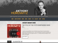 anthonyhorowitz.com Webseite Vorschau