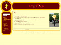artistick.de Webseite Vorschau