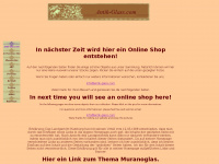 antik-glass.com Webseite Vorschau