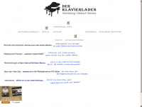 antike-klaviere.de Webseite Vorschau