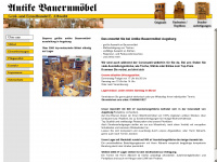 antikebauernmoebel.com Webseite Vorschau