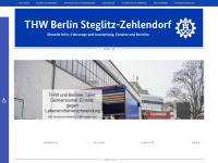 thw-steglitz.de Webseite Vorschau