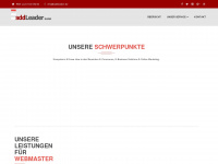 addleader.de Webseite Vorschau