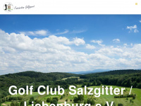 golfclub-salzgitter.de Webseite Vorschau