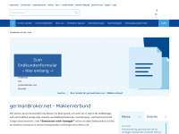germanbroker.net Webseite Vorschau