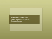 premiummusik.com Webseite Vorschau