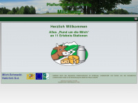 pfaffenwinkler-milchweg.de Webseite Vorschau
