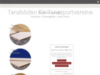 tanzboden-leonhard.de Webseite Vorschau