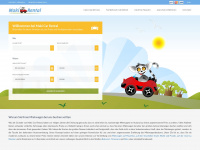 maki-car-rental.com Webseite Vorschau