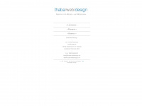 thaba-webdesign.de Webseite Vorschau