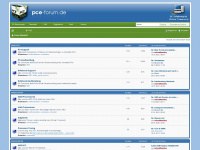 pce-forum.de Webseite Vorschau