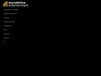 soundshine-entertainment.de Webseite Vorschau