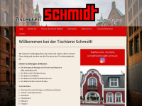 schmidttischlerei.de Webseite Vorschau