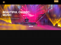 cosmic-music.com Webseite Vorschau
