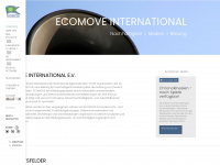 ecomove.de Webseite Vorschau