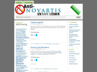 antinova.wordpress.com Webseite Vorschau